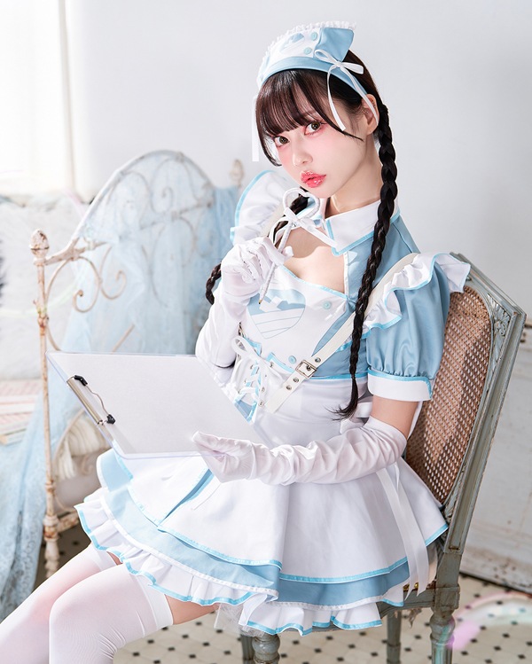 格安saleスタート ボ 即日発送】【中村里砂着用】メランコリーマーメイドナース コスプレ衣装
