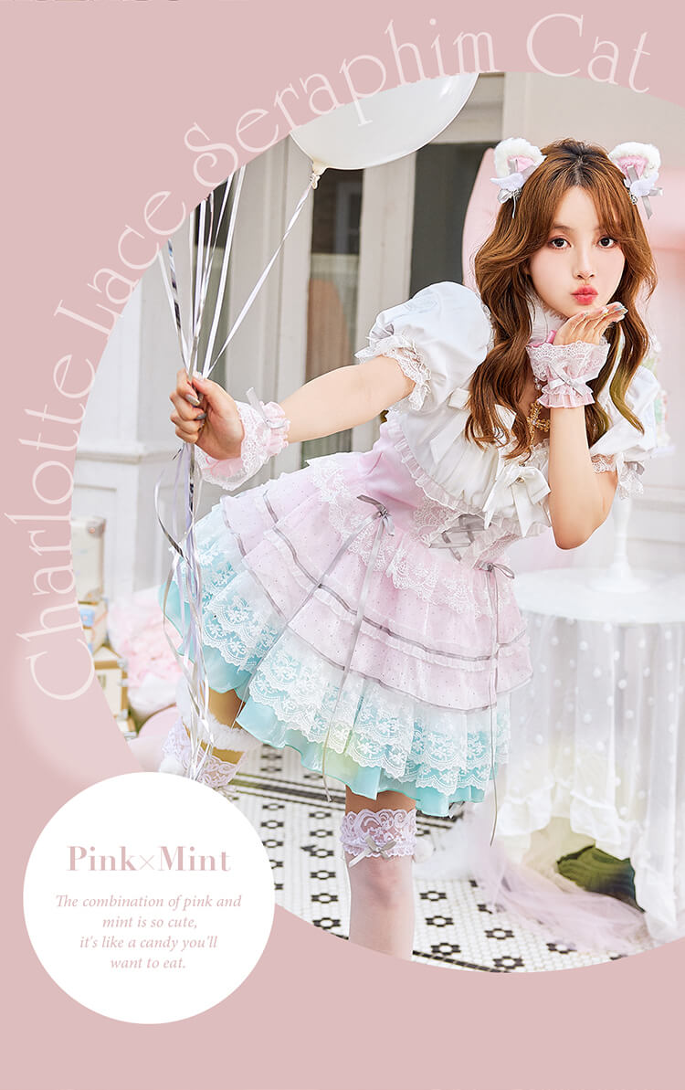 【即日発送】【沖縄コレクション着用】シャルロットレースセラフィムキャット《オリジナルコスプレ10点セット》【Malymoon/マリームーン】【CS-25-10370】【CS-25-10371】