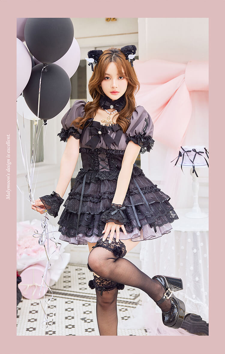 【即日発送】【沖縄コレクション着用】シャルロットレースセラフィムキャット《オリジナルコスプレ10点セット》【Malymoon/マリームーン】【CS-25-10370】【CS-25-10371】