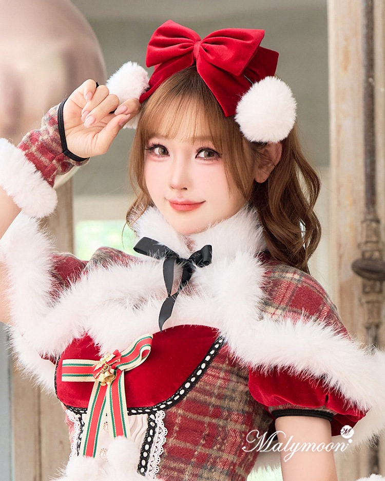 【1～3営業日で発送】エトワールサンタリュバンヘッドピース《クリスマスコスプレ小物》【Malymoon/マリームーン】【AC25007】 