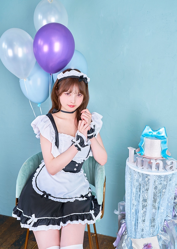 【即日発送】ドーリーメイド《オリジナルコスプレ6点セット》【Lunaroom by Malymoon/ルナルーム】【10011】