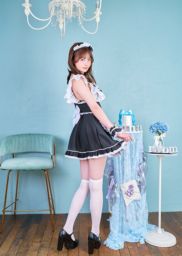 【即日発送】ドーリーメイド《オリジナルコスプレ6点セット》【Lunaroom by Malymoon/ルナルーム】【10011】