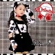 【即日発送】ダルメシアンキッズ女の子用（アニマル子供衣装）《ハロウィンコスプレ7点セット》【Malymoon/マリームーン】【6234kids】|キッズコスチューム(kids costume)|キッズ