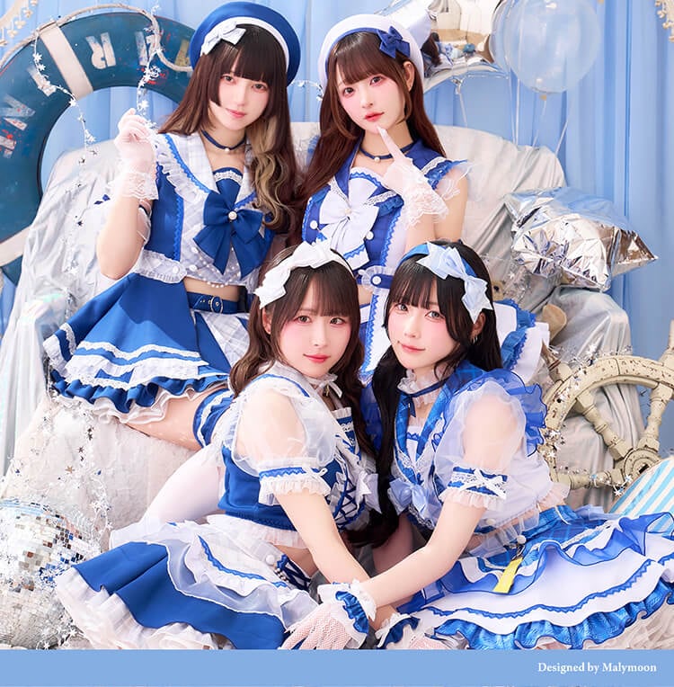 【予約】【きゅるりんってしてみて着用】マリンコレクション 《オリジナルコスプレ13-14点セット》【Malymoon/マリームーン】【CS26003】【CS26004】