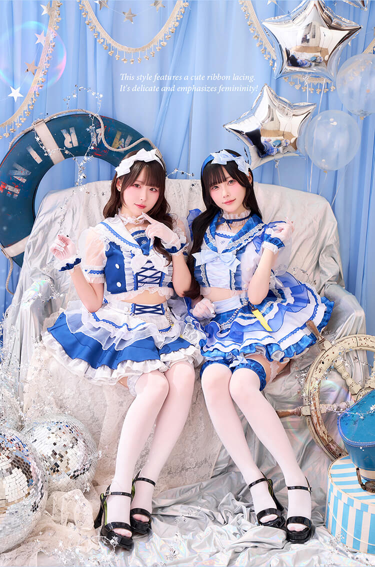 【予約】【きゅるりんってしてみて着用】マリンコレクション 《オリジナルコスプレ13-14点セット》【Malymoon/マリームーン】【CS26003】【CS26004】