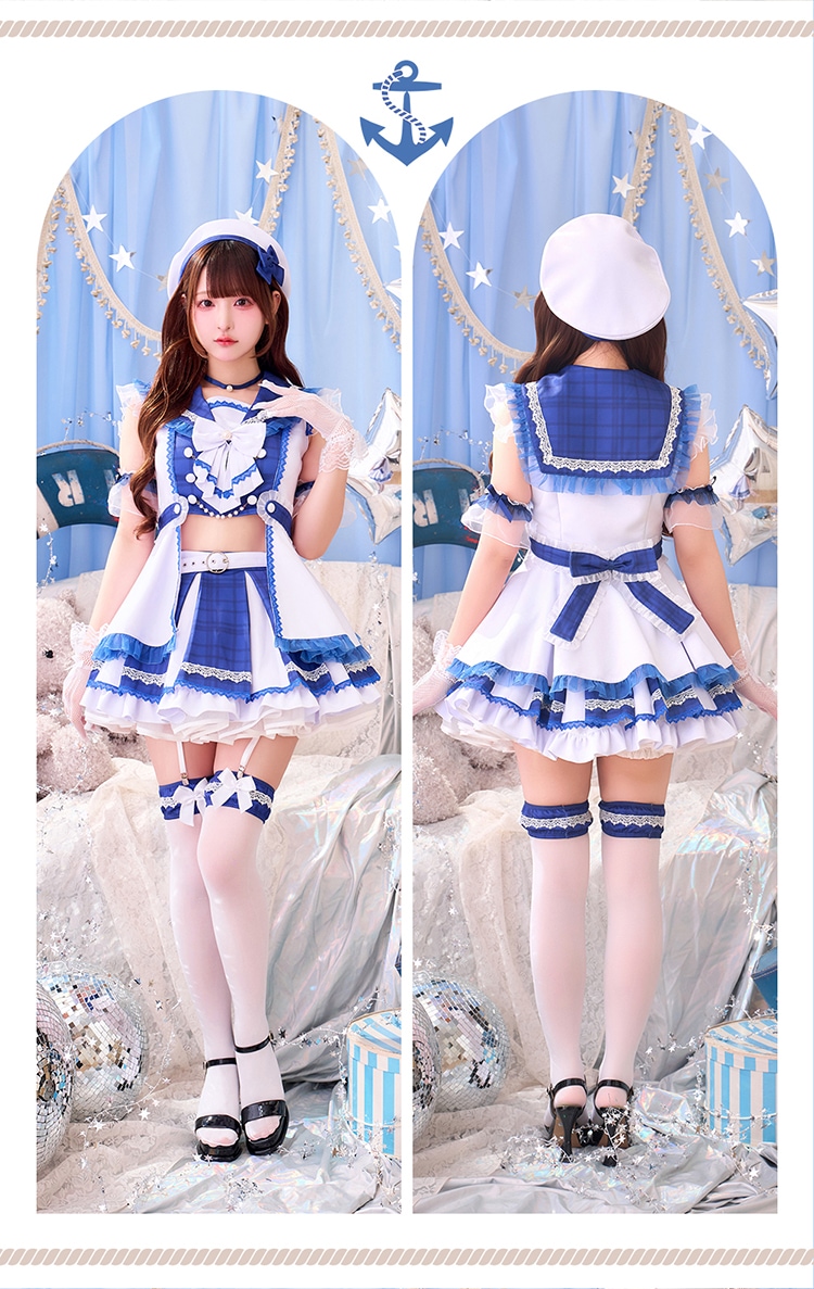 【予約】【きゅるりんってしてみて着用】マリンコレクション 《オリジナルコスプレ13-14点セット》【Malymoon/マリームーン】【CS26003】【CS26004】