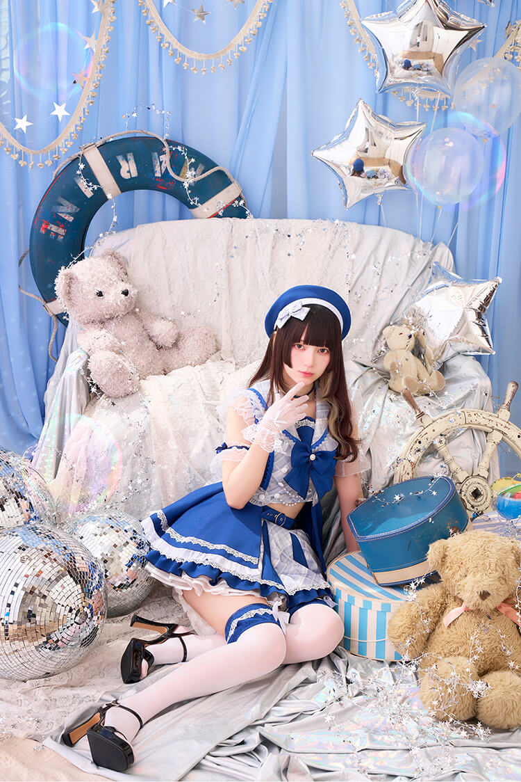 【予約】【きゅるりんってしてみて着用】マリンコレクション 《オリジナルコスプレ13-14点セット》【Malymoon/マリームーン】【CS26003】【CS26004】