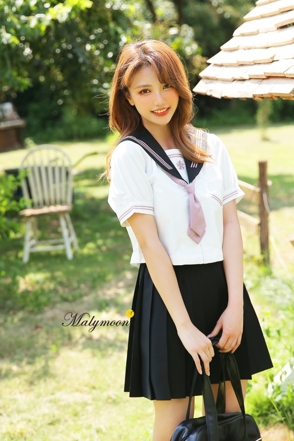 【odr】JK制服/セーラー服女子高生コスプレ《ハロウィンコスプレ3点セット》【Malymoon/マリームーン】【odr8815】