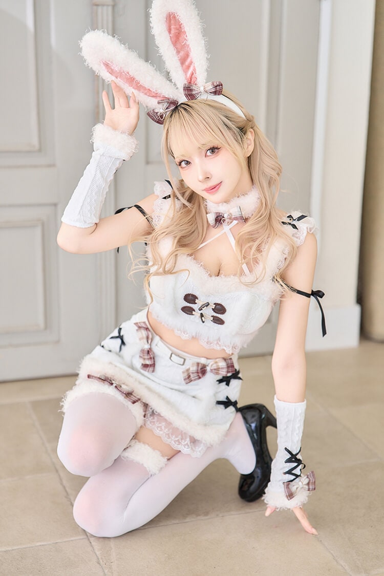 即日発送】メルトニットバニーファーセットアップ《オリジナルコスプレ