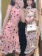 私服系チャイナドレス花柄/ドット柄《かわいいコスプレ1点セット》【Malymoon/マリームーン】【9232】|私服系チャイナドレス|全てのコスチューム(all costume)