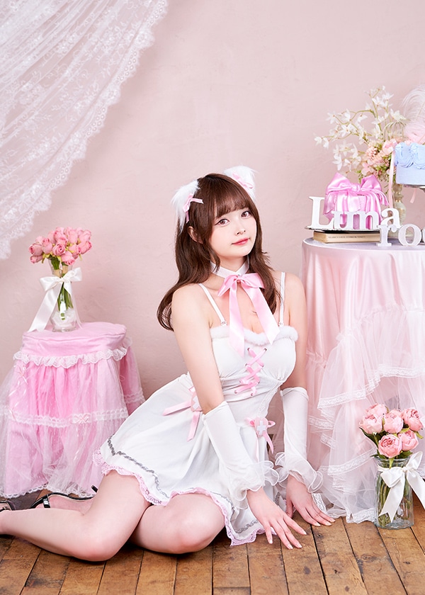 【即日発送】コットンピンクキャンディキャット《オリジナルコスプレ5点セット》【Lunaroom by Malymoon/ルナルーム】【10022】