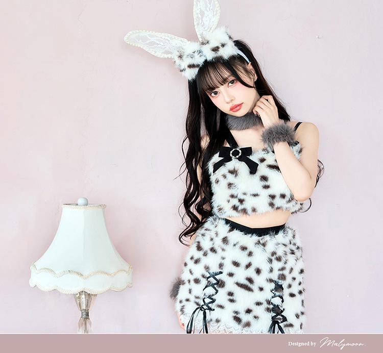 即日発送】【中村里砂着用】ロイヤルホイップダルメシアンバニー