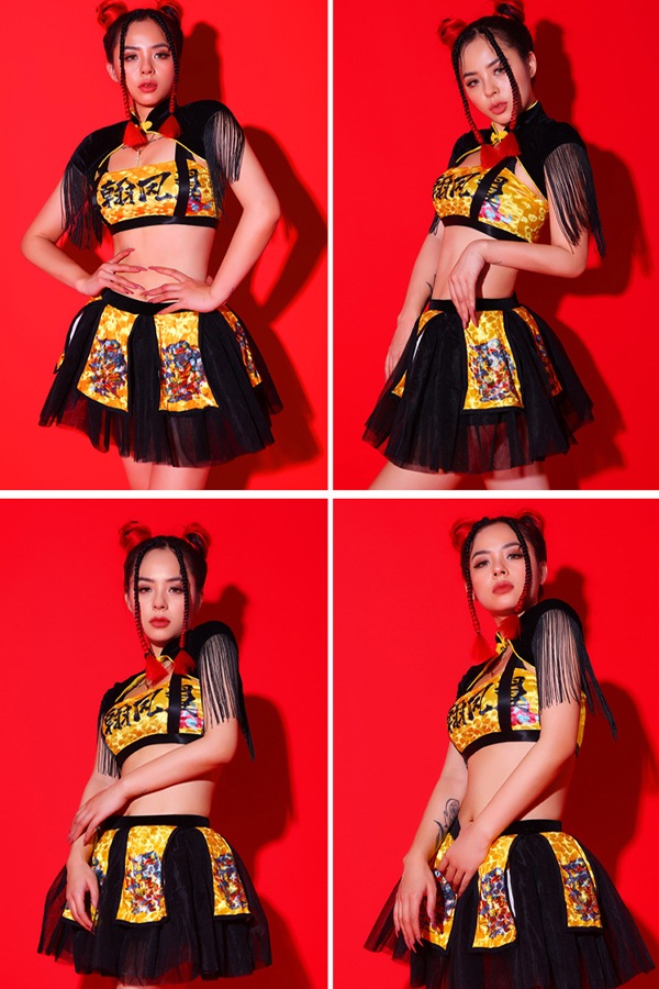 ダンス衣装 セクシー ダンス 衣装 ダンスウェア ダンスウエア 舞台衣装【dance-8491】