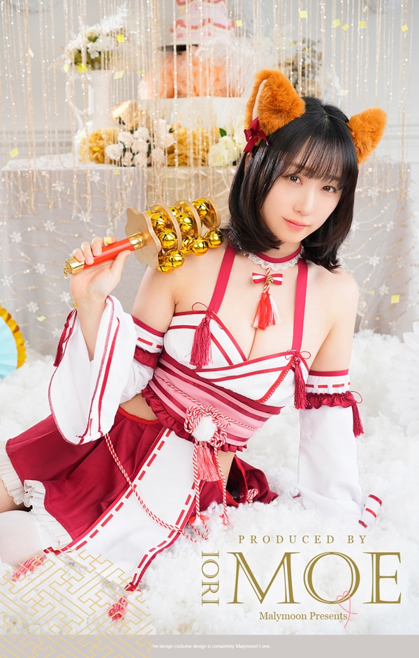 マリームーン 伊織もえコラボ 巫女 キツネ ネコ コスプレ マリームーン 伊織もえコラボ 巫女 キツネ ネコ コスプレ マリームーン