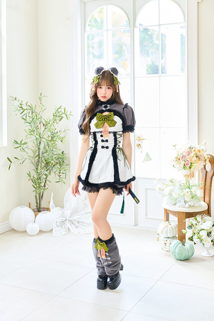 即日発送】ダスティパンダチャイナ《ハロウィンコスプレ10点セット