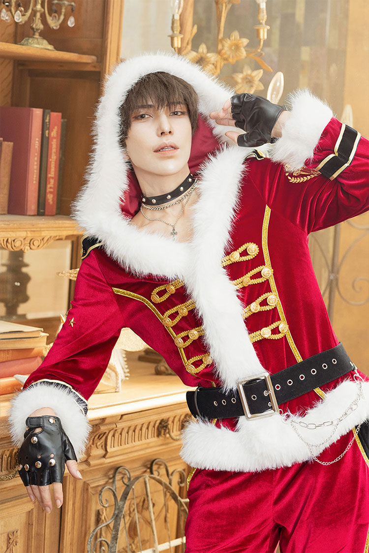 マリームーン ウィル着用 ジェントルクロース ブラック クリスマスコスプレ 即日発送】ジェントルクロース(ショートスーツ)《クリスマスコスプレ7