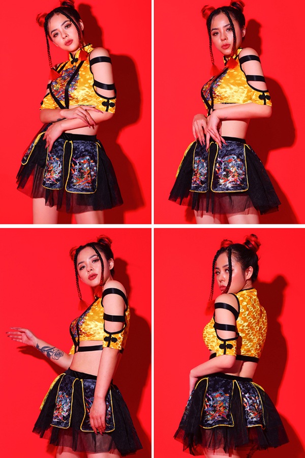 ダンス衣装 セクシー ダンス 衣装 ダンスウェア ダンスウエア 舞台衣装【dance-8499】