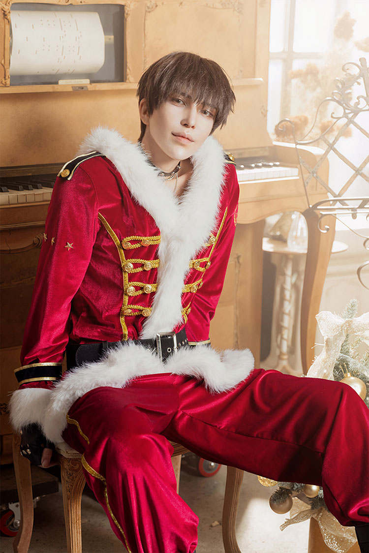 即日発送】ジェントルクロース(ロングコート)《クリスマスコスプレ7点