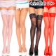 【ネコポス送料無料】クリスマス サンタ ストッキング レーストップ シアータイハイストッキング【4110】【WT】|ストッキング(stockings)|コスプレ小物