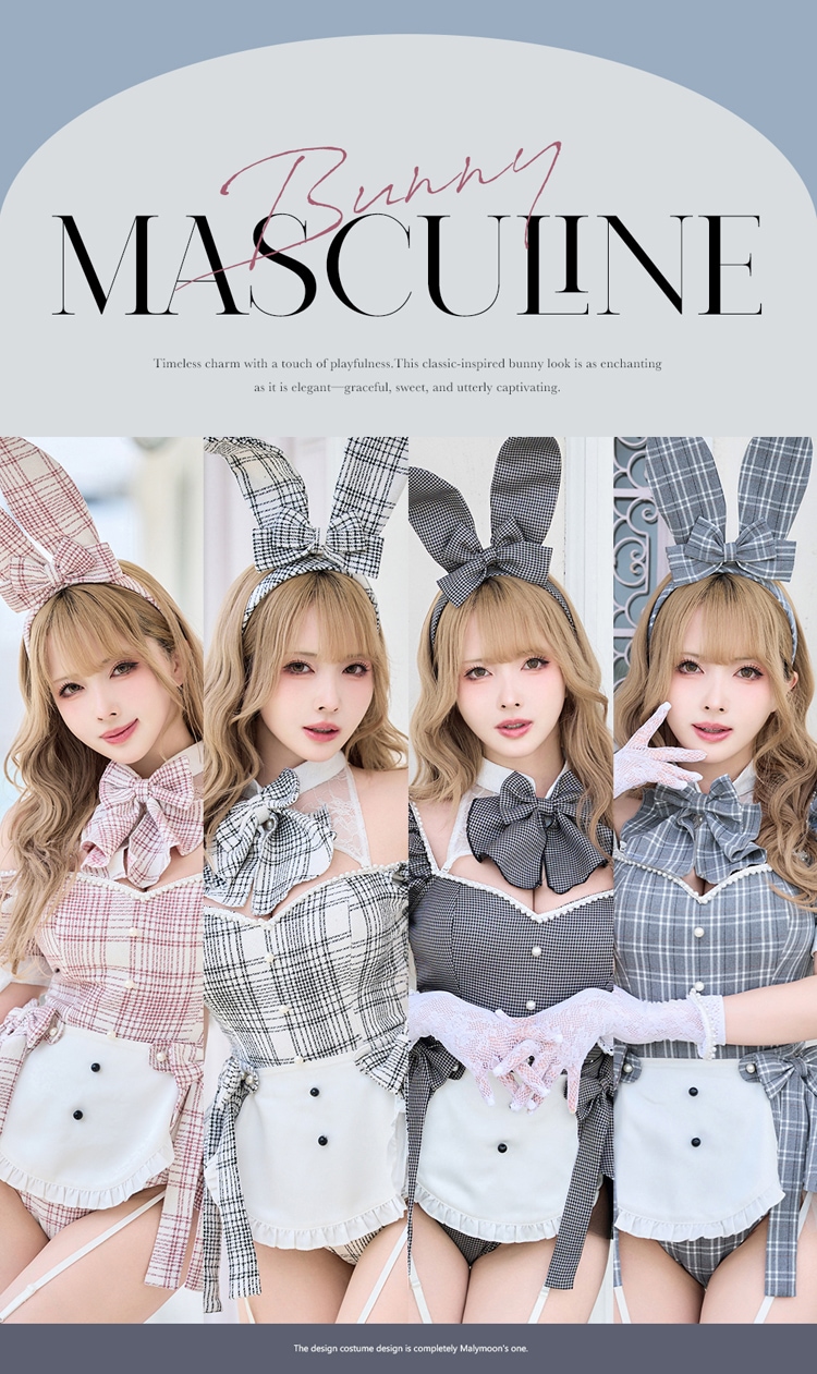 グレーは予約】マスキュリンバニースーツ《オリジナルコスプレ7
