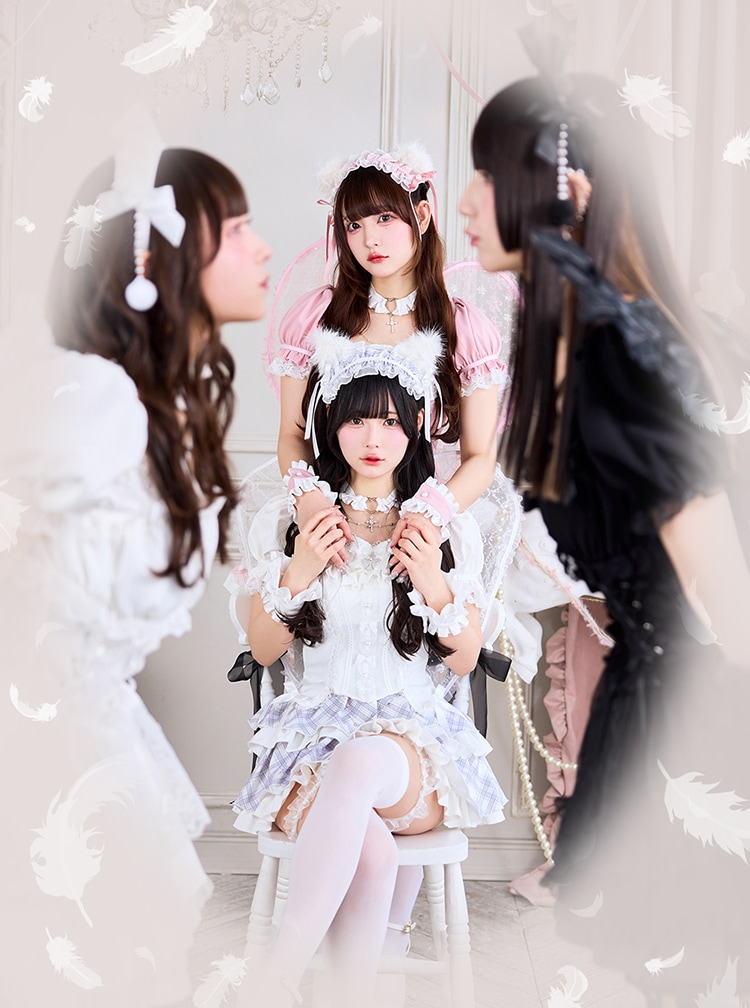 【即日発送】【きゅるりんってしてみて着用】エンジェルコスチューム【Malymoon/マリームーン】【10249】【10252】
