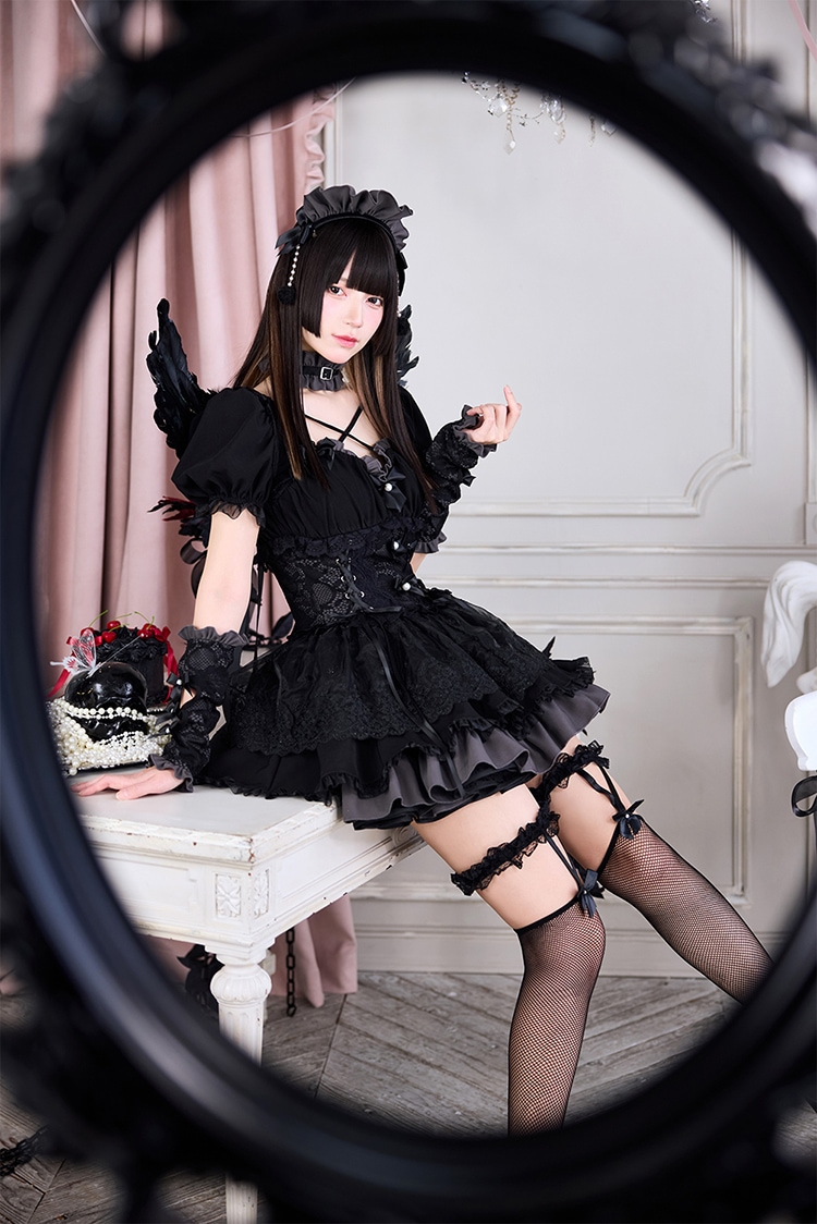 【即日発送】【きゅるりんってしてみて着用】エンジェルコスチューム【Malymoon/マリームーン】【10249】【10252】
