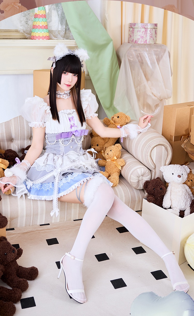 【即日発送】【きゅるりんってしてみて着用】キャットドレスコスチューム【Malymoon/マリームーン】【10253】【10250】