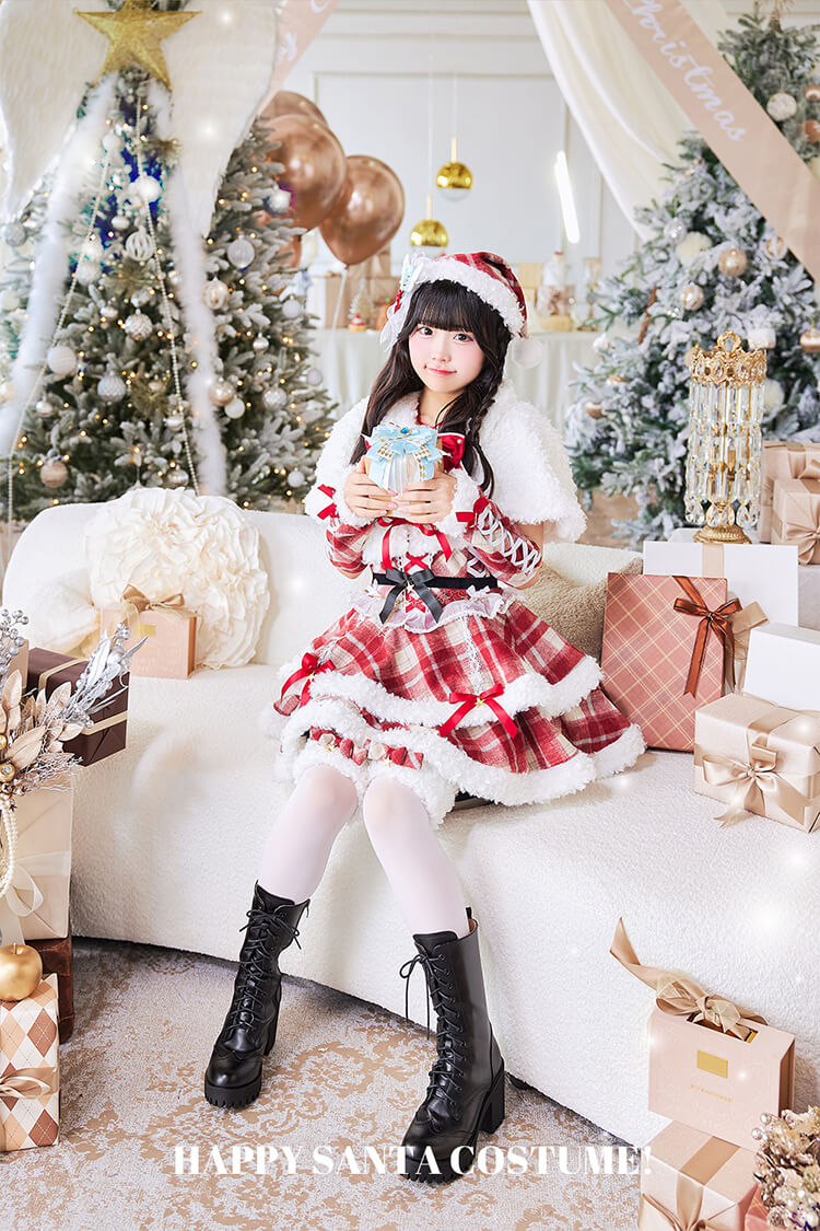 【iLiFE!×Malymoon】 メロウチェックアイドルサンタ 12点セット 即日発送】【iLiFE!×Malymoonスペシャルコラボ】メロウチェック
