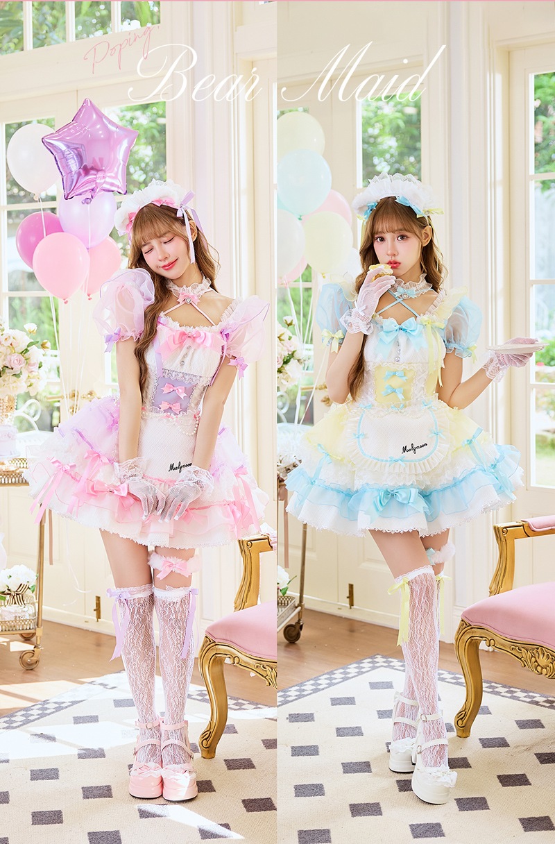 【即日発送】ユニコーンチュチュテディメイド《ハロウィンコスプレ13点セット》【Malymoon/マリームーン】【CS26102】