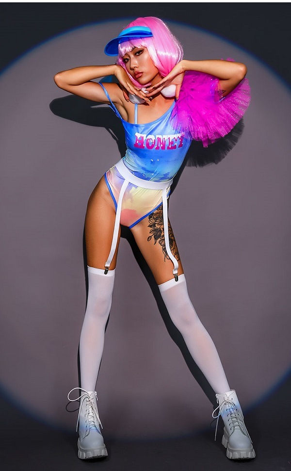 ダンス衣装 セクシー ダンス 衣装 ダンスウェア ダンスウエア 舞台衣装【odrdance-8487-2】