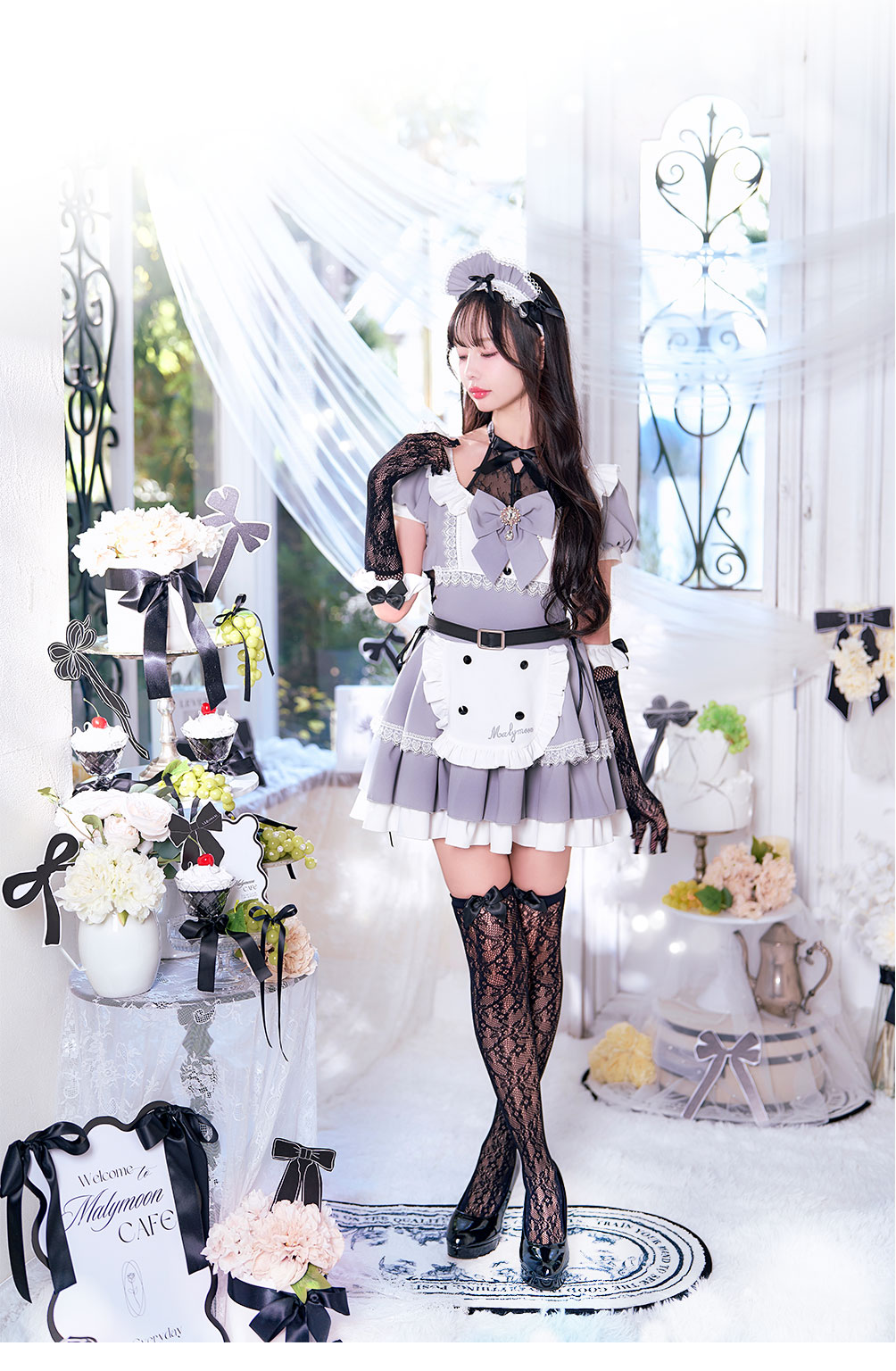 Malymoon/マリームーン ホイップリボンドレス エンジェル ホイップ