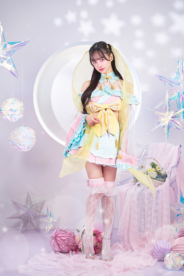 ドリーミーレース七夕織姫ドレスコスチューム【Malymoon/マリームーン】 即日発送】【中村里砂着用】ドリーミーレース七夕織姫ドレス