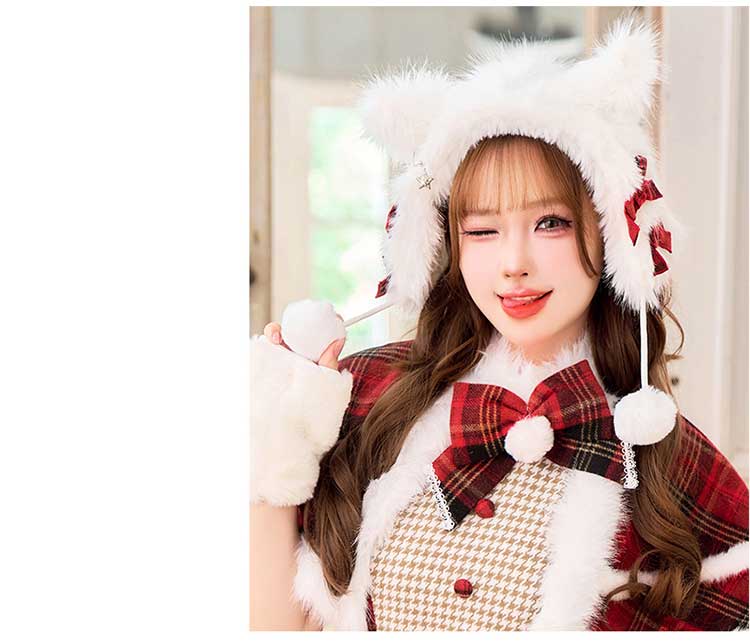 【1～3営業日で発送】クリスマスヘッドピース《クリスマスコスプレ小物》【Malymoon/マリームーン】【AC25013】