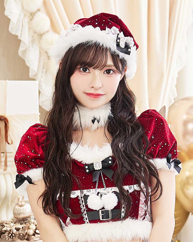 【1～3営業日で発送】クリスマスヘッドピース《クリスマスコスプレ小物》【Malymoon/マリームーン】【AC25013】