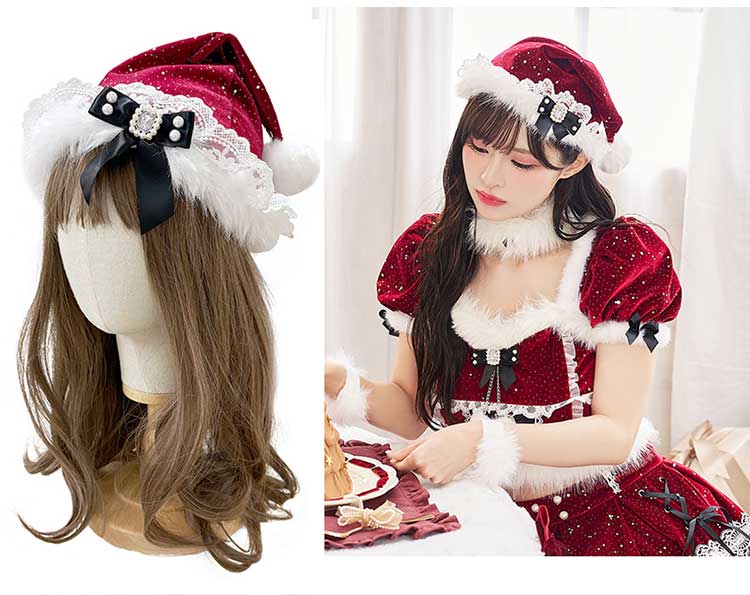 【1～3営業日で発送】クリスマスヘッドピース《クリスマスコスプレ小物》【Malymoon/マリームーン】【AC25013】