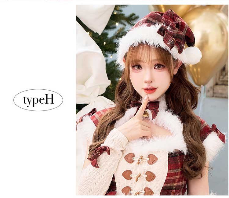 【1～3営業日で発送】クリスマスヘッドピース《クリスマスコスプレ小物》【Malymoon/マリームーン】【AC25013】