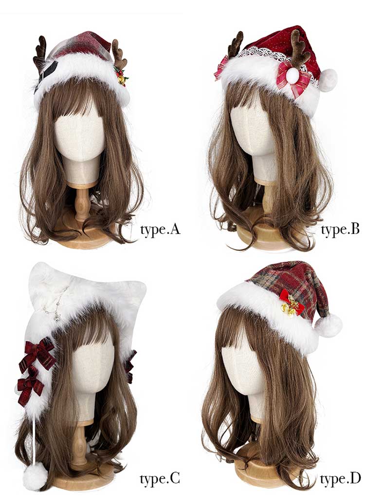 【1～3営業日で発送】クリスマスヘッドピース《クリスマスコスプレ小物》【Malymoon/マリームーン】【AC25013】