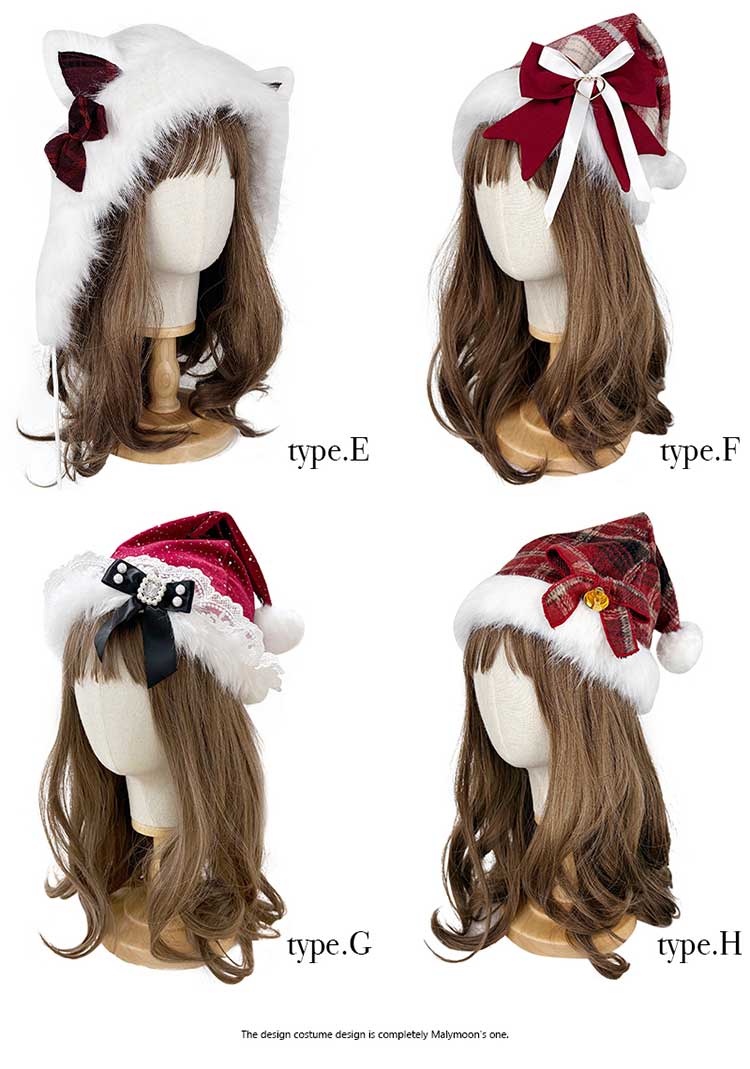 【1～3営業日で発送】クリスマスヘッドピース《クリスマスコスプレ小物》【Malymoon/マリームーン】【AC25013】