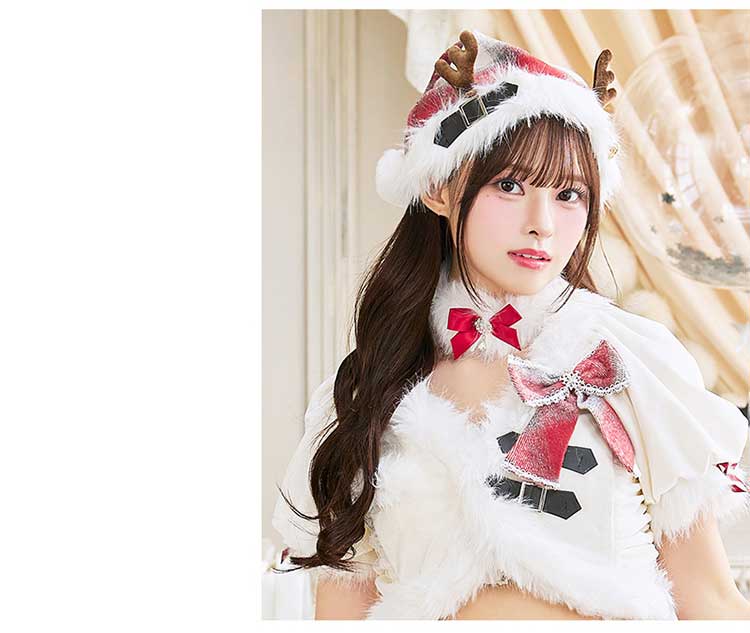 【1～3営業日で発送】クリスマスヘッドピース《クリスマスコスプレ小物》【Malymoon/マリームーン】【AC25013】