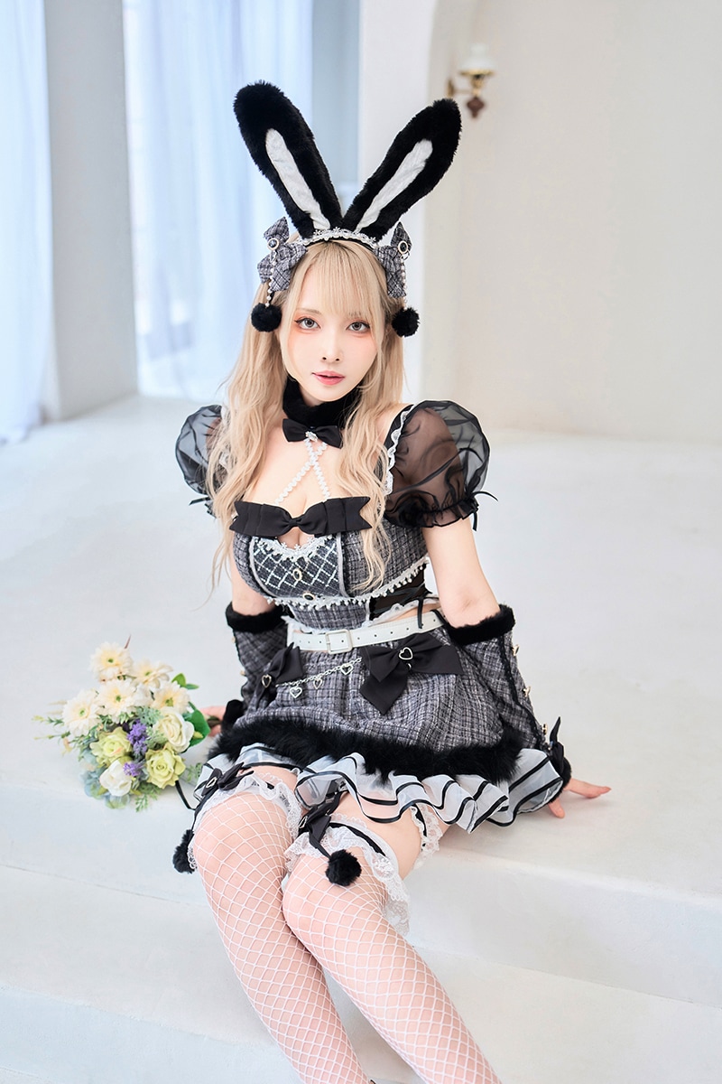 マリームーン　ツイードバニー 一部予約】ベルチュールツイードバニー《オリジナルコスプレ8点セット
