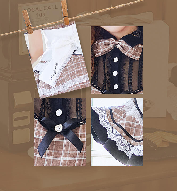【予約-8月下旬頃より順次発送予定】カフェラテメイド《ハロウィンコスプレ12点セット》【Malymoon/マリームーン】【CS26076】