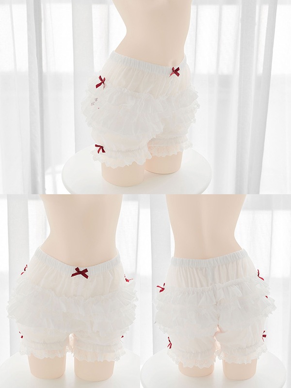 Odr ネコポス送料2円 フリルかぼちゃパンツ2カラー かわいいコスプレランジェリー Seventy Three Odr5966 ランジェリー Lingerie ショーツ Malymoon マリームーン オフィシャルウェブストア