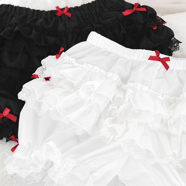 Odr ネコポス送料2円 フリルかぼちゃパンツ2カラー かわいいコスプレランジェリー Seventy Three Odr5966 ランジェリー Lingerie ショーツ Malymoon マリームーン オフィシャルウェブストア