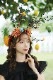 クリスマスヘッドピース トナカイ フラワー カチューシャ　飾りつき【hp17】|トナカイカチューシャ(reindeer-headpiece)|コスプレ小物