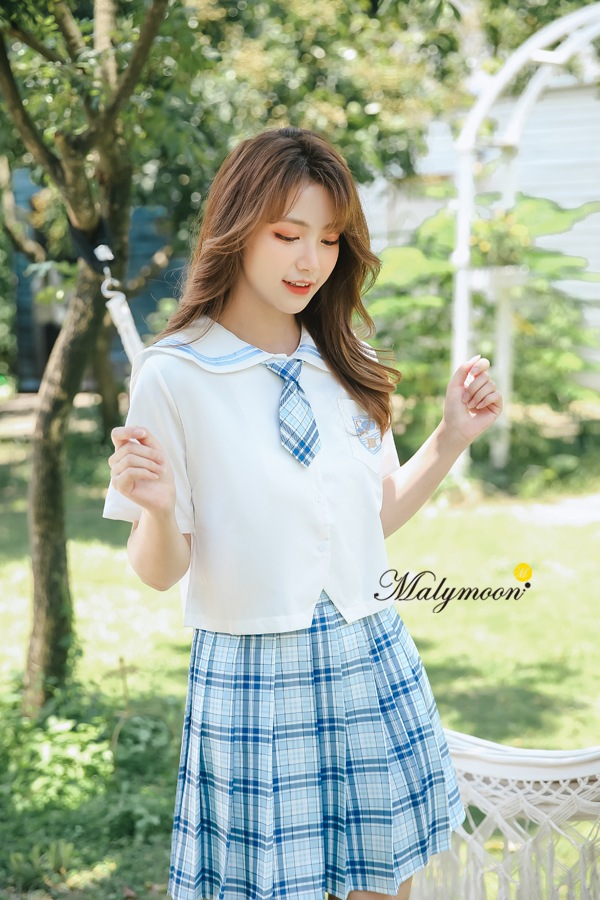 【odr】JK制服/セーラー服女子高生コスプレ《ハロウィンコスプレ3点セット》【Malymoon/マリームーン】【odrm8512】