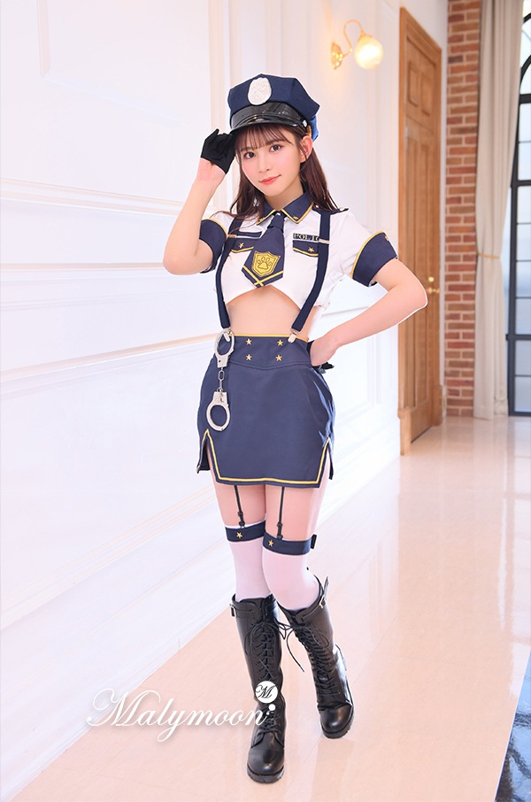 【即日発送】犬のおまわりさん《ハロウィンコスプレ10点セット》【Malymoon/マリームーン】【9521】