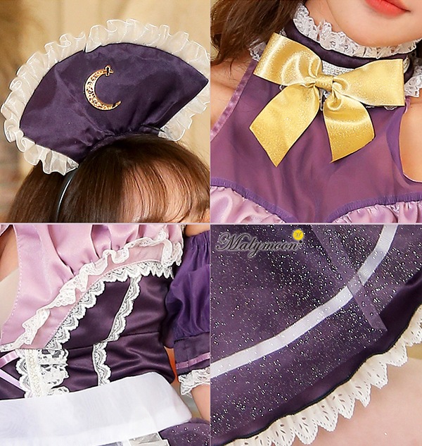 【即日発送】星座メイド《ハロウィンコスプレ9点セット》【Malymoon/マリームーン】【9549】