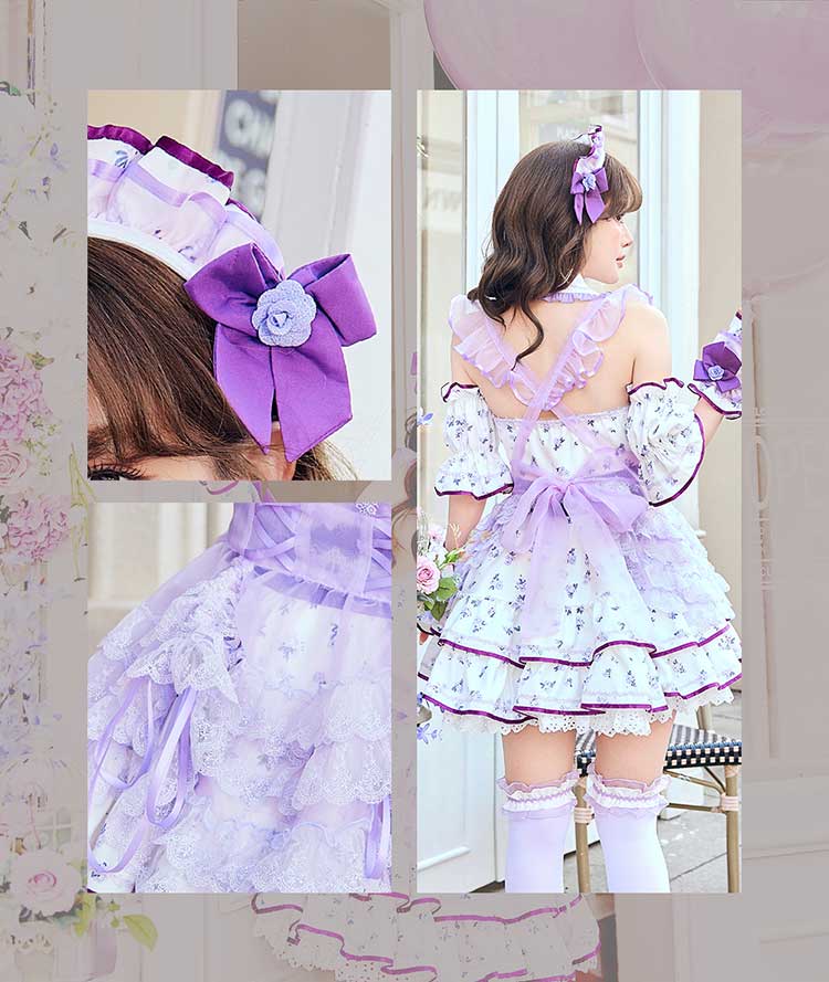 即日発送】メルティチュールブルームメイド 《オリジナルコスプレ11点