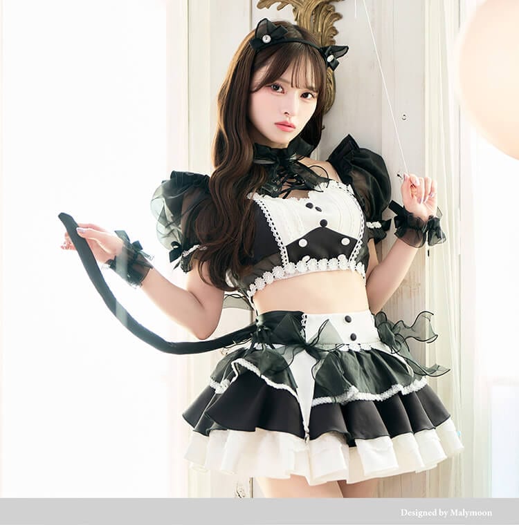 マリームーン チュールミーセパレートメイドキャット 予約】【藤咲凪着用】チュールミーセパレートメイドキャット