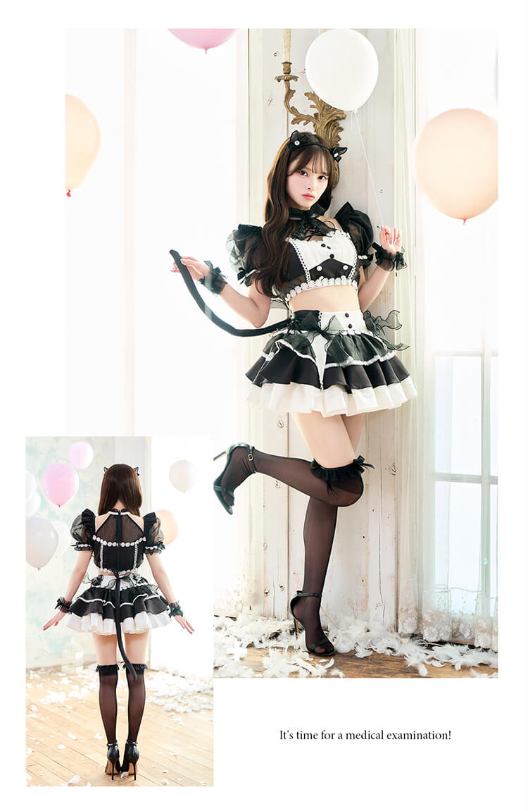予約】【藤咲凪着用】チュールミーセパレートメイドキャット